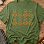 Pawns Orange Minimal T-Shirt