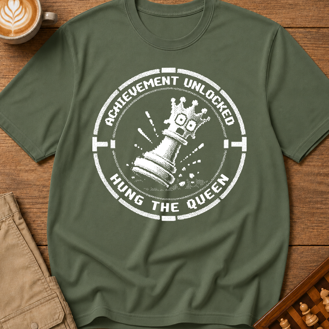 Achievement Unlocked Hung The Queen T-Shirt