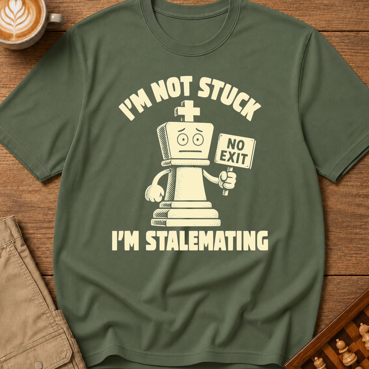 I'm Not Stuck I'm Stalemating T-Shirt