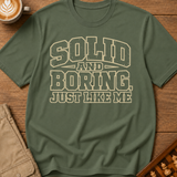Solid and Boring T-Shirt