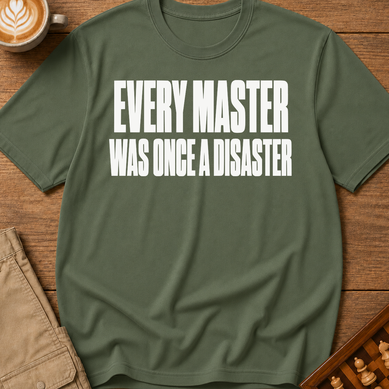 Every Master Was Once a Disaster T-Shirt