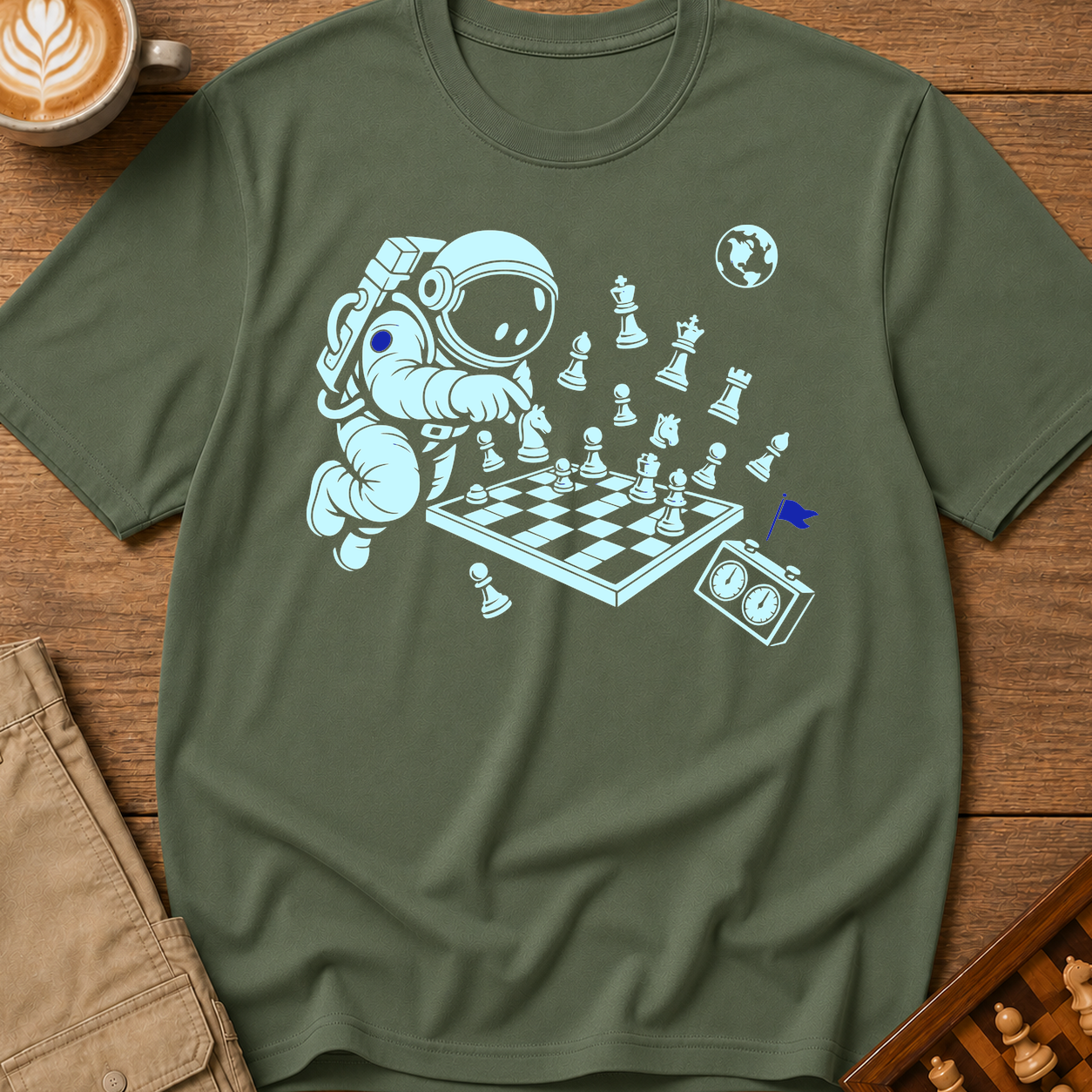 Chess in Space T-Shirt