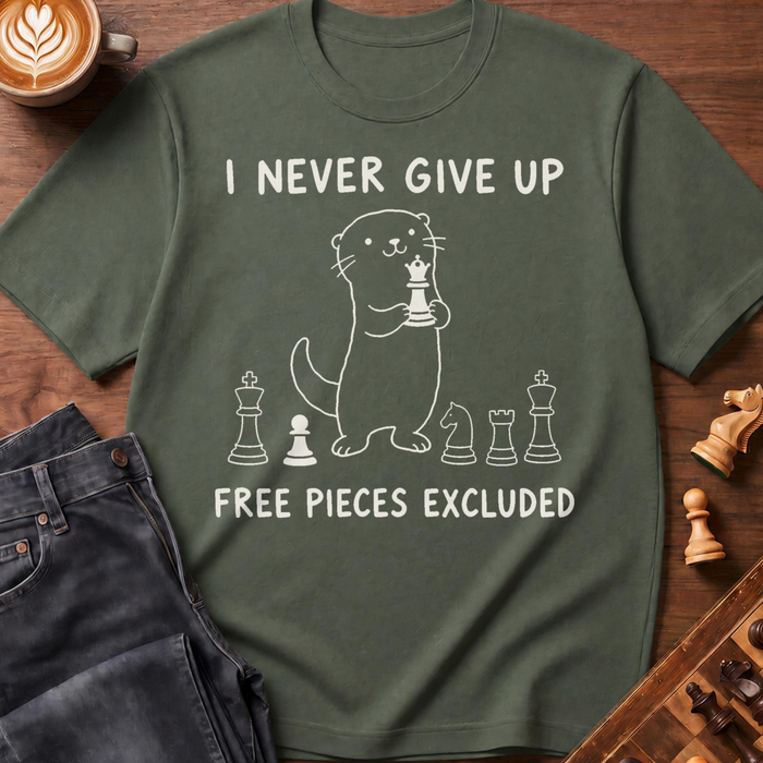 Otter Never Resigns T-Shirt