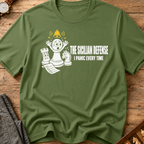 The Sicilian Defense I Panic Every Time T-Shirt