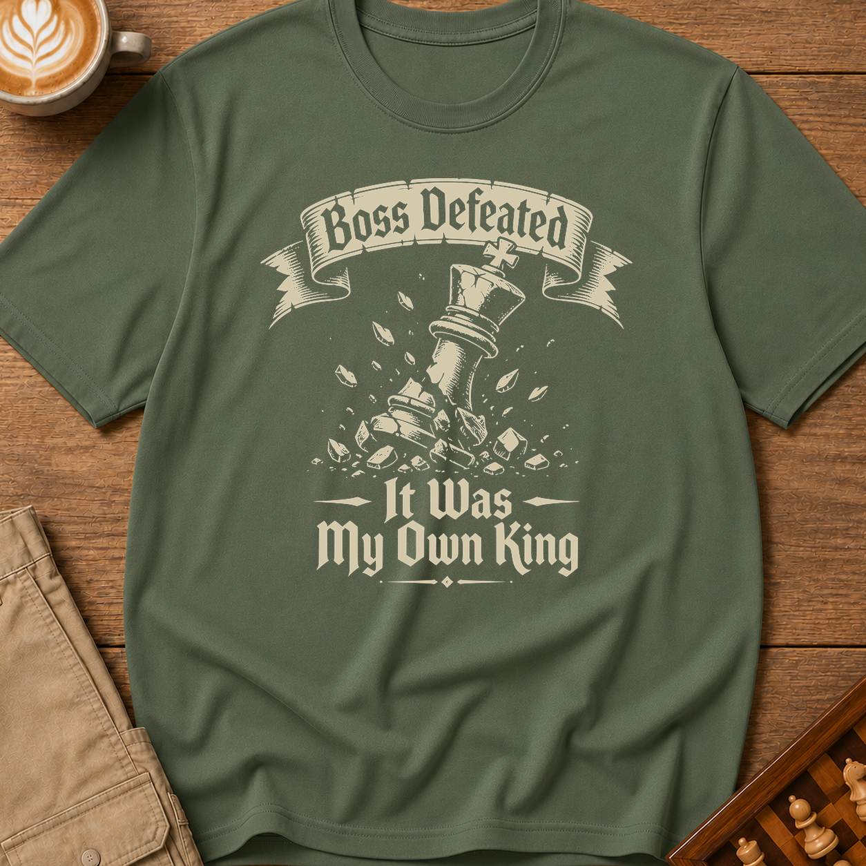 Boss Defeated My Own King T-Shirt