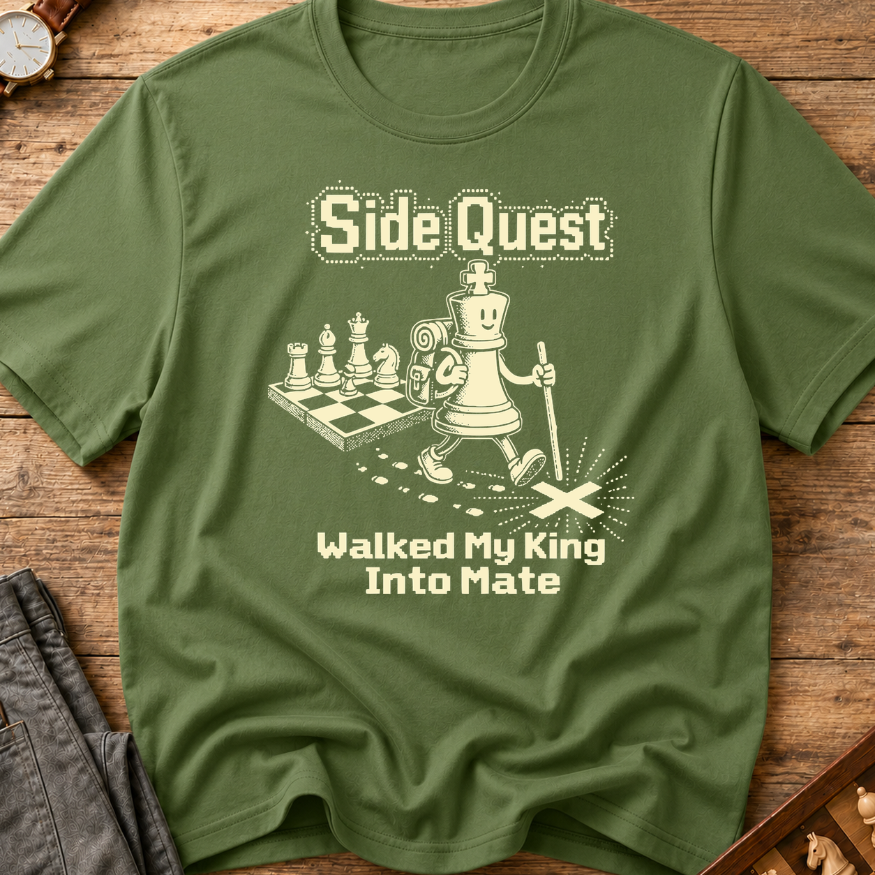 Walked My King Into Mate T-Shirt