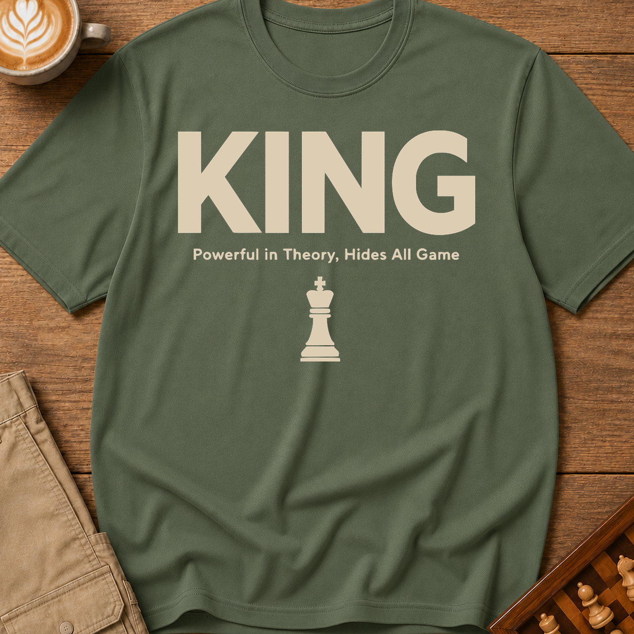King Powerful in Theory T-Shirt