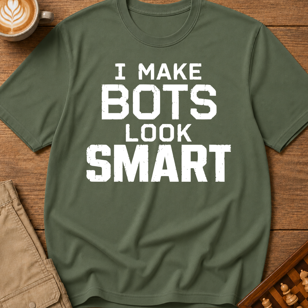 I Make Bots Look Smart T-Shirt