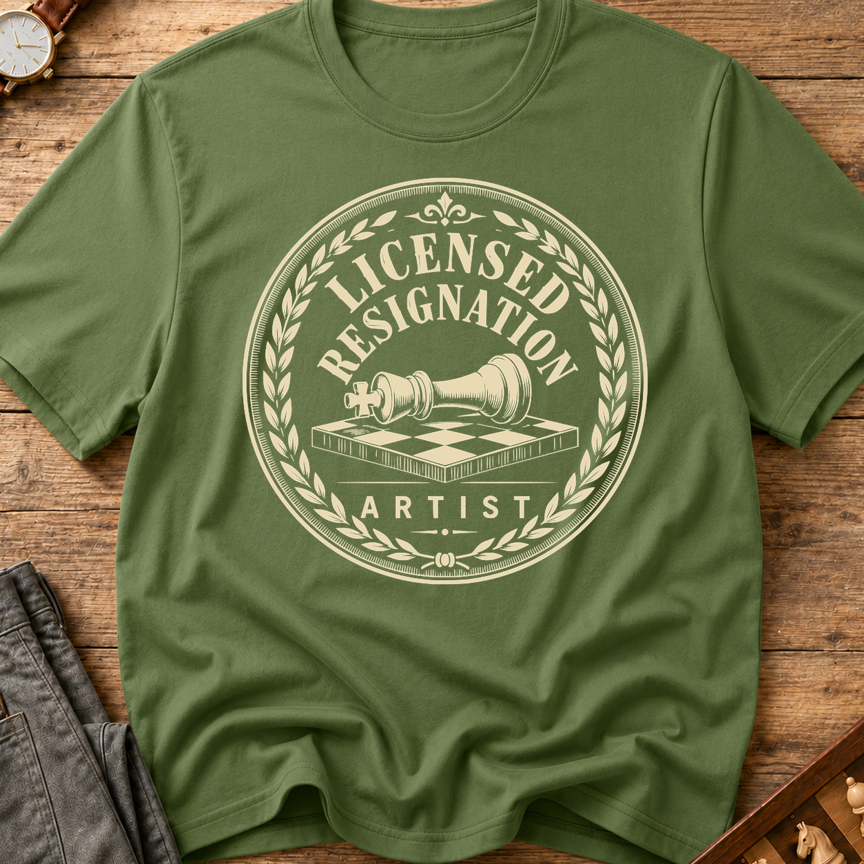 Licensed Resignation Artist T-Shirt