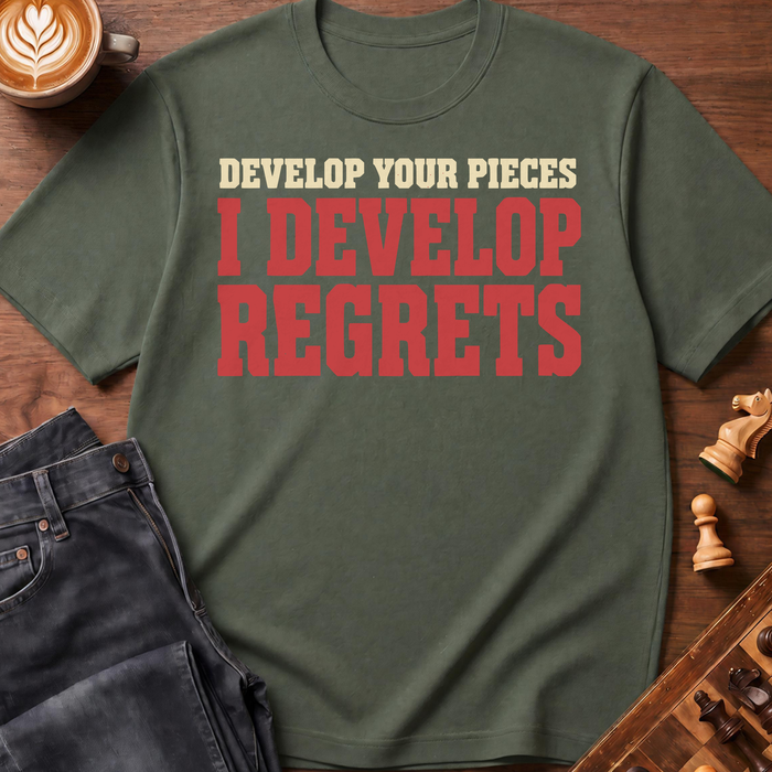 I Develop Regrets T-Shirt
