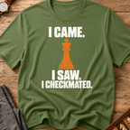 I Came I Saw I Checkmated T-Shirt