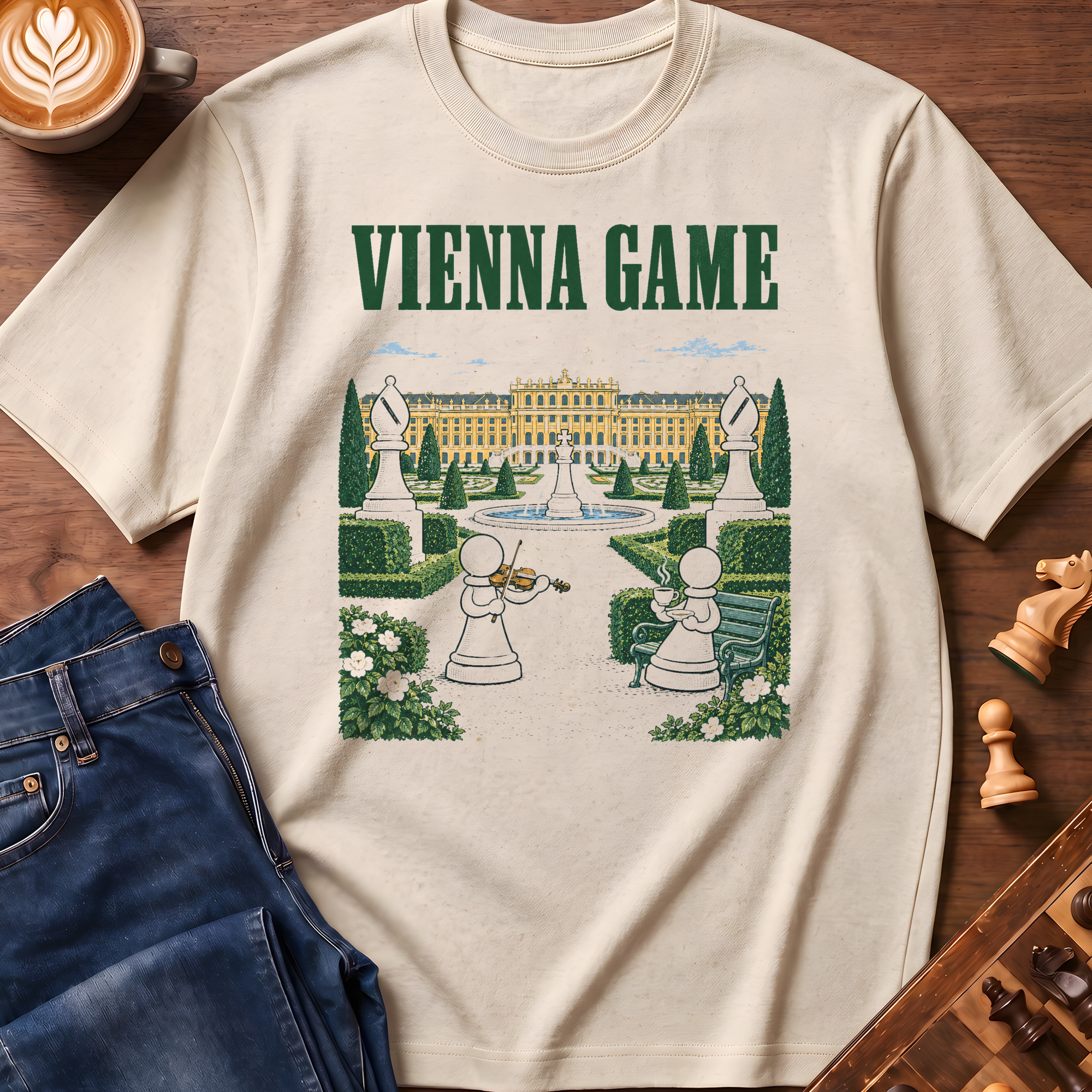 Schonbrunn Vienna Game T-Shirt