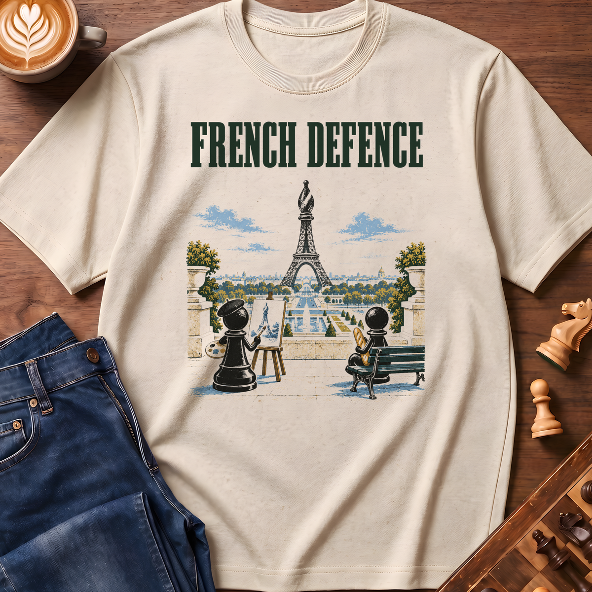Paris French Defence T-Shirt
