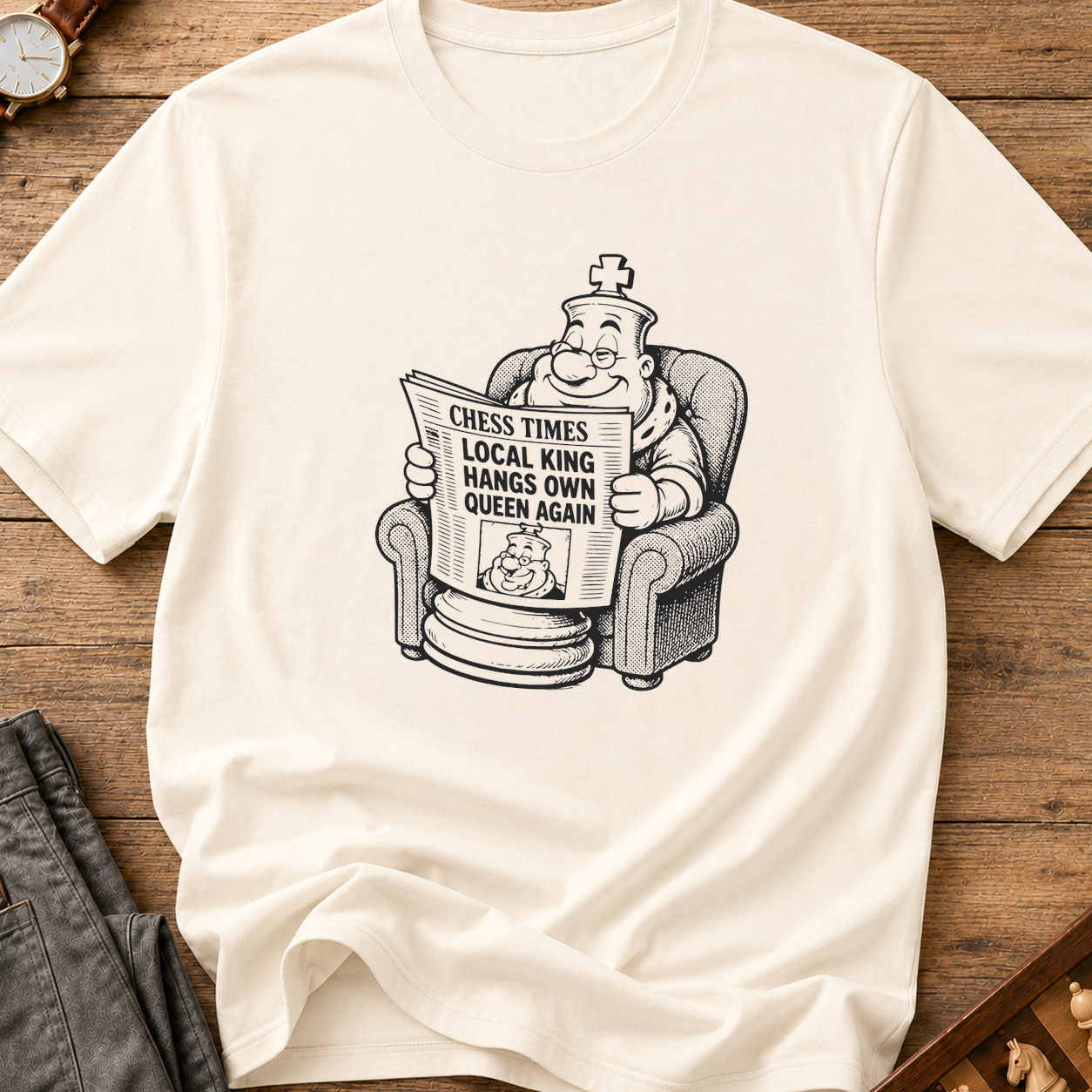 Local King Hangs Own Queen Again T-Shirt