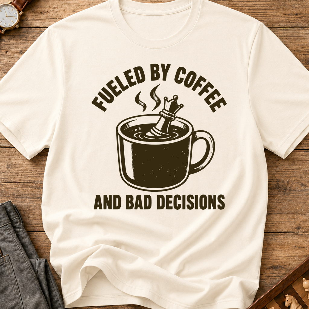 Fueled By Coffee And Bad Decisions T-Shirt