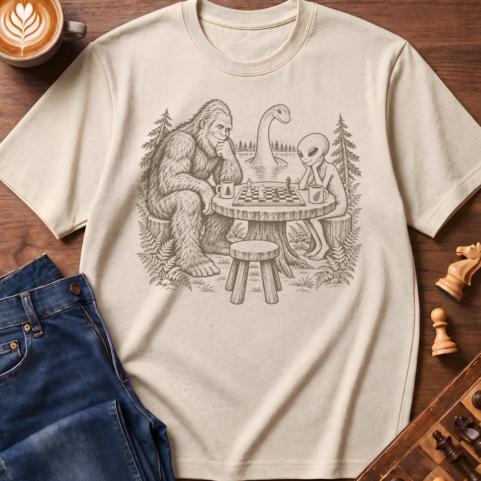 Cryptid Chess Gathering T-Shirt
