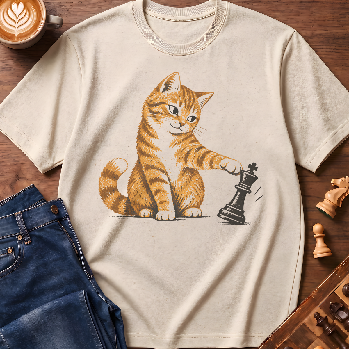 Kitten King Tipper T-Shirt