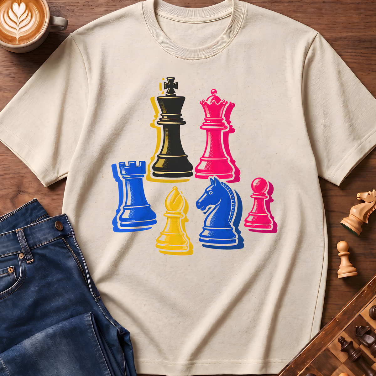Chess Screenprint T-Shirt