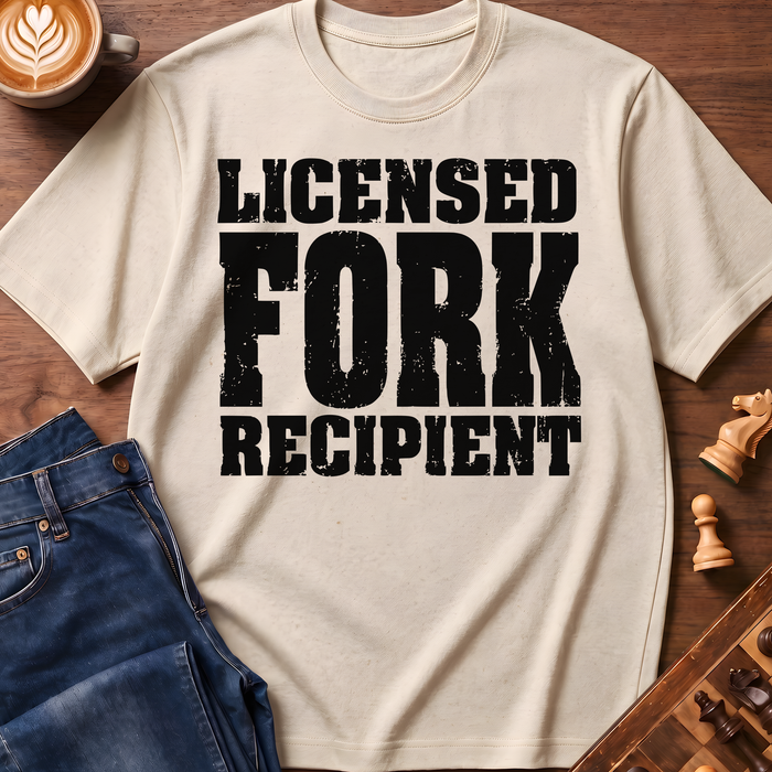 Licensed Fork Recipient T-Shirt