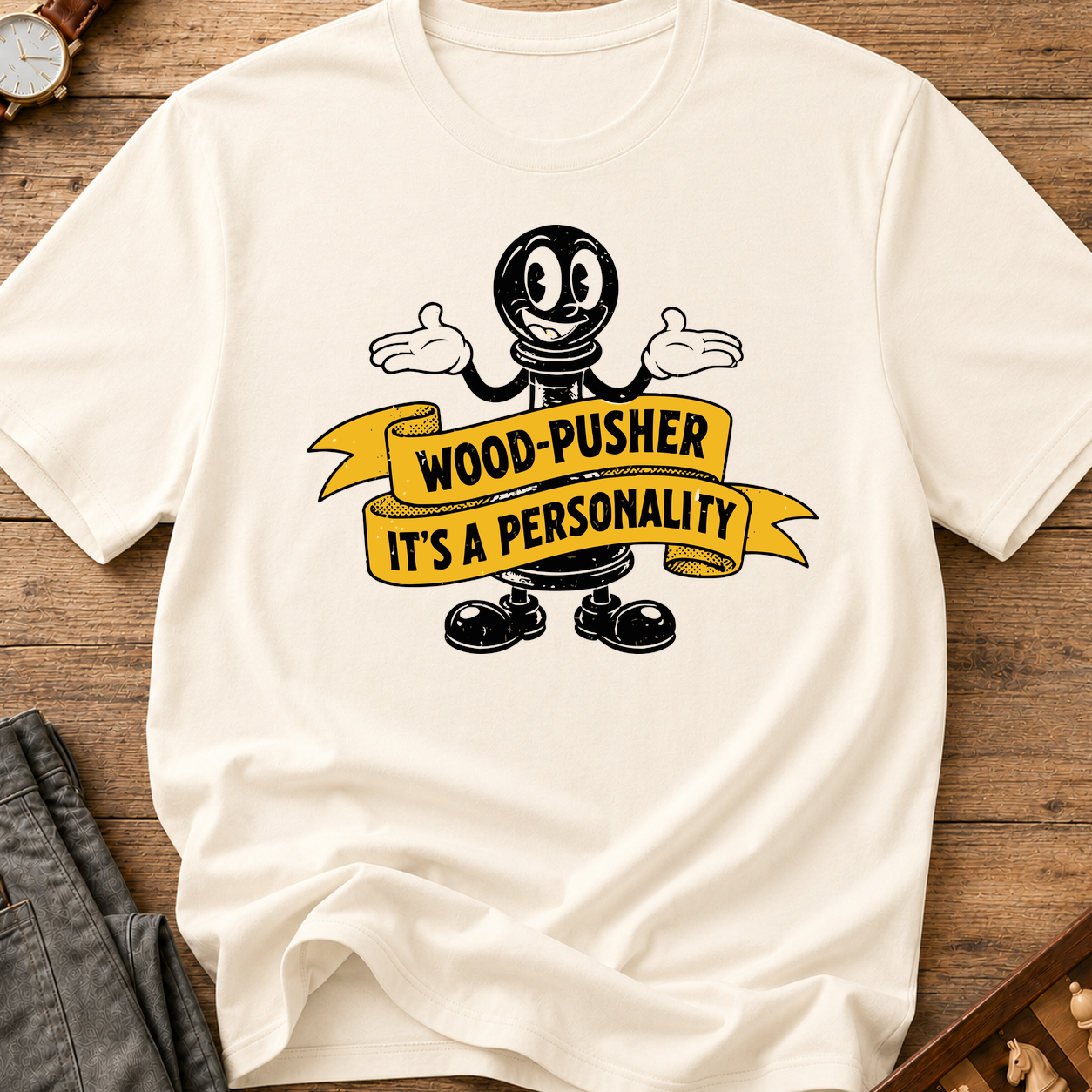 Wood-Pusher It's A Personality T-Shirt