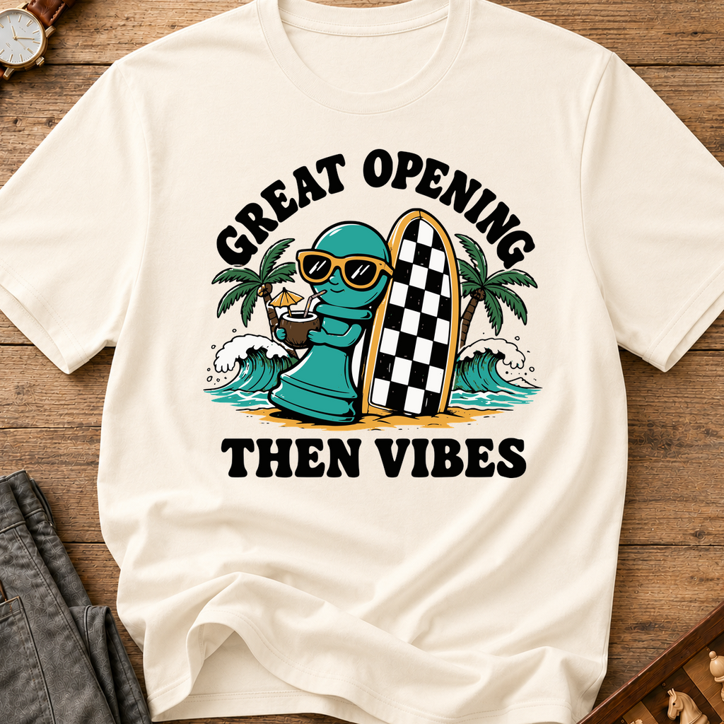 Beach Day Chess Piece T-Shirt