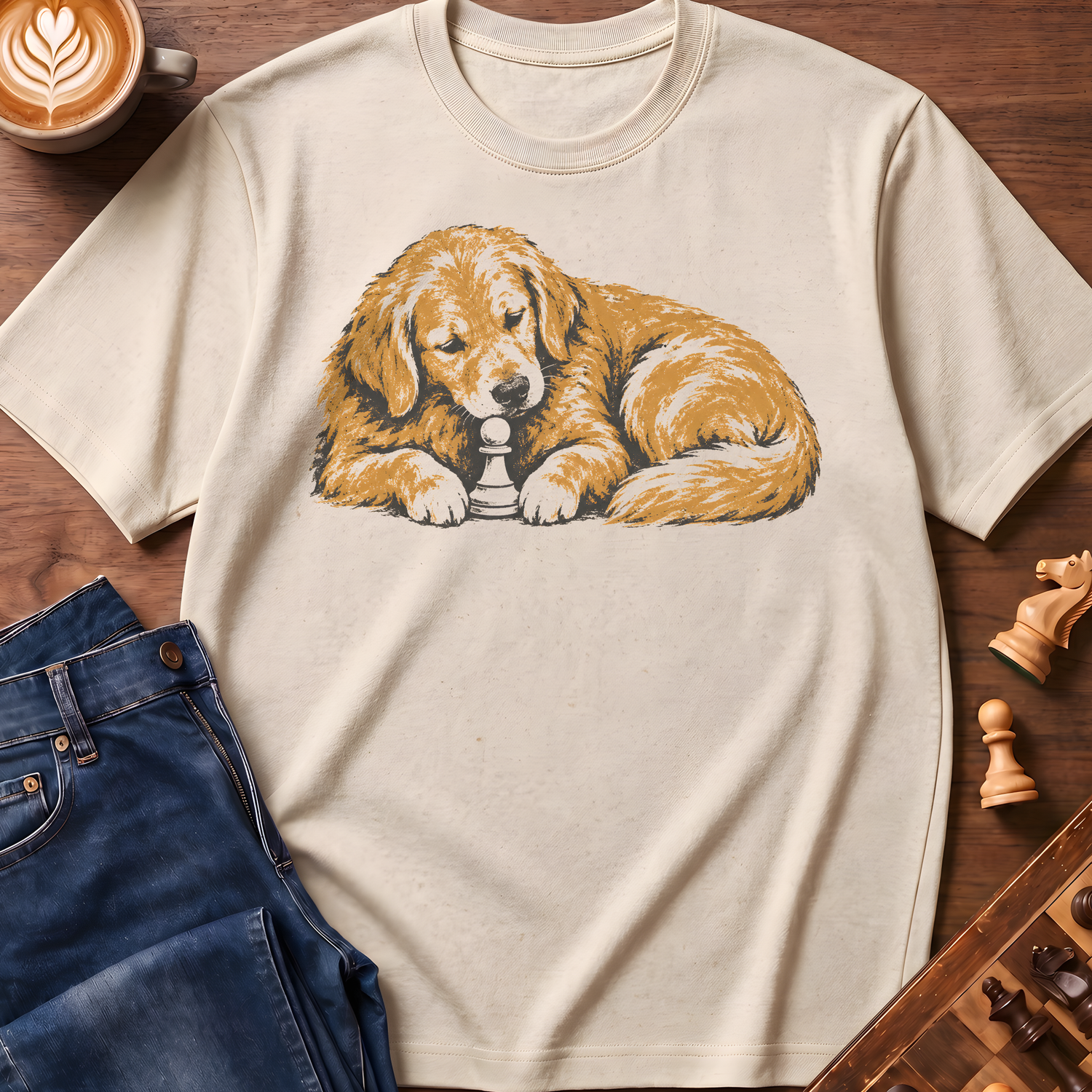 Golden Pawn Nap T-Shirt