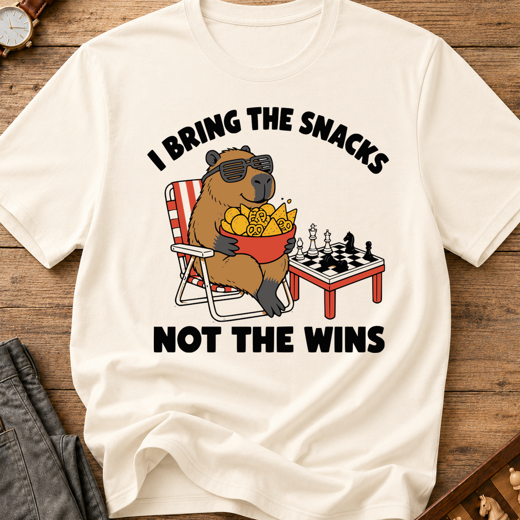 I Bring The Snacks Not The Wins T-Shirt