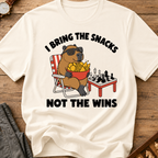 I Bring The Snacks Not The Wins T-Shirt