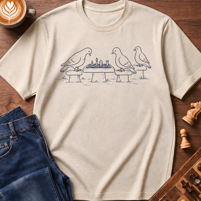Pigeon Chess Club T-Shirt