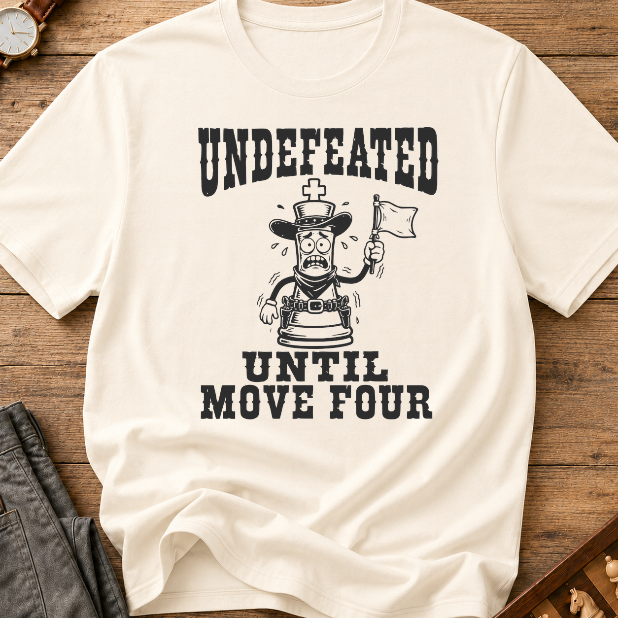 Undefeated Until Move Four T-Shirt