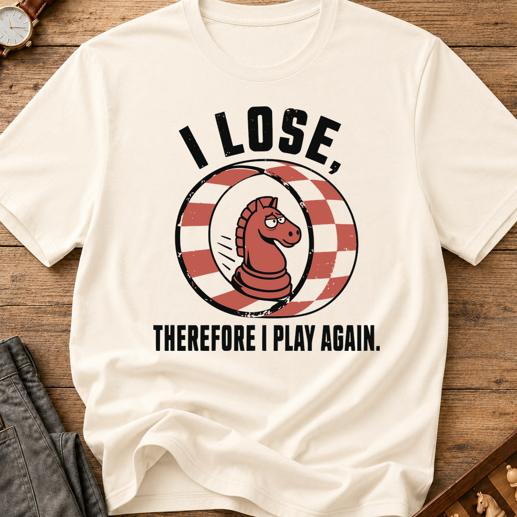 I Lose Therefore I Play Again T-Shirt