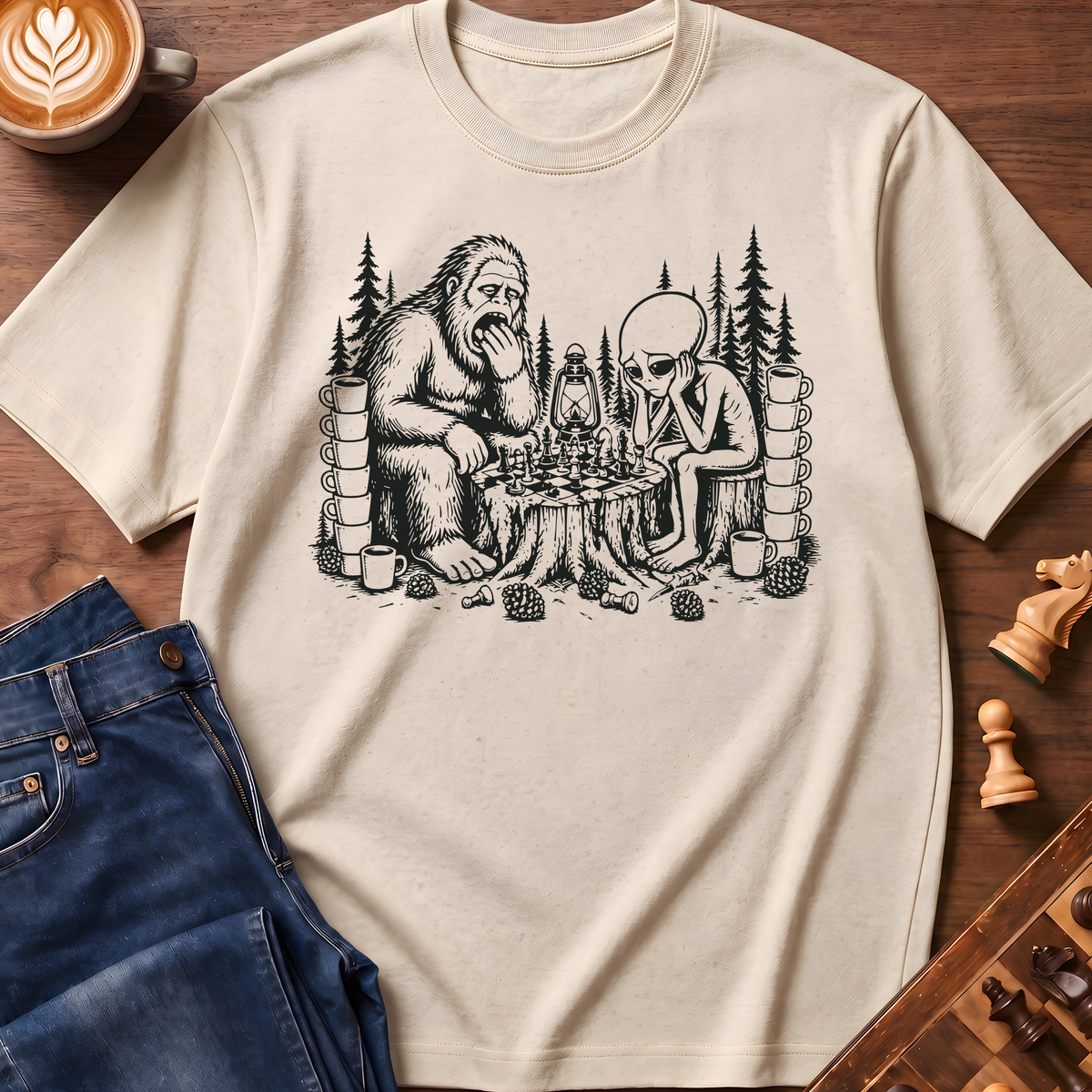 Cryptid Chess Club T-Shirt