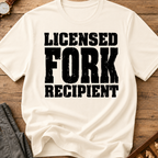 Licensed Fork Recipient T-Shirt
