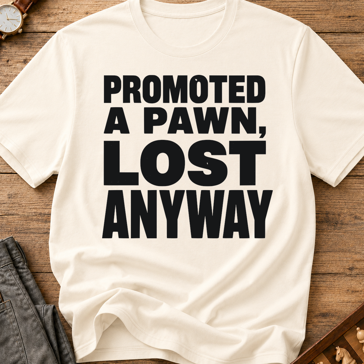 Promoted A Pawn Lost Anyway T-Shirt