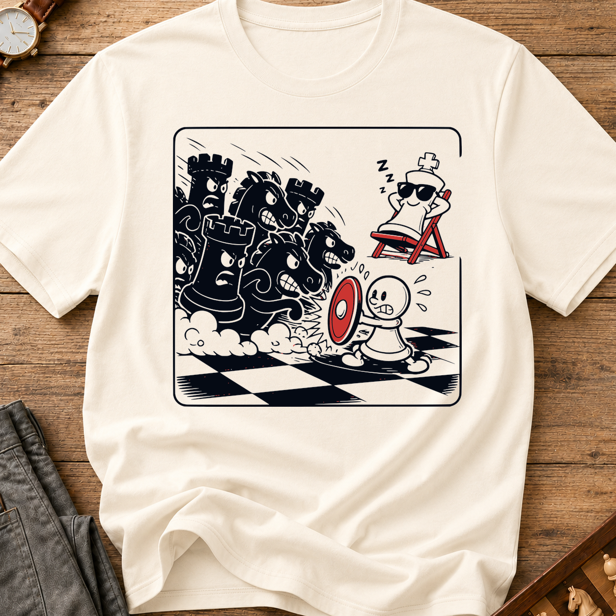 King Asleep As Pieces Flee T-Shirt