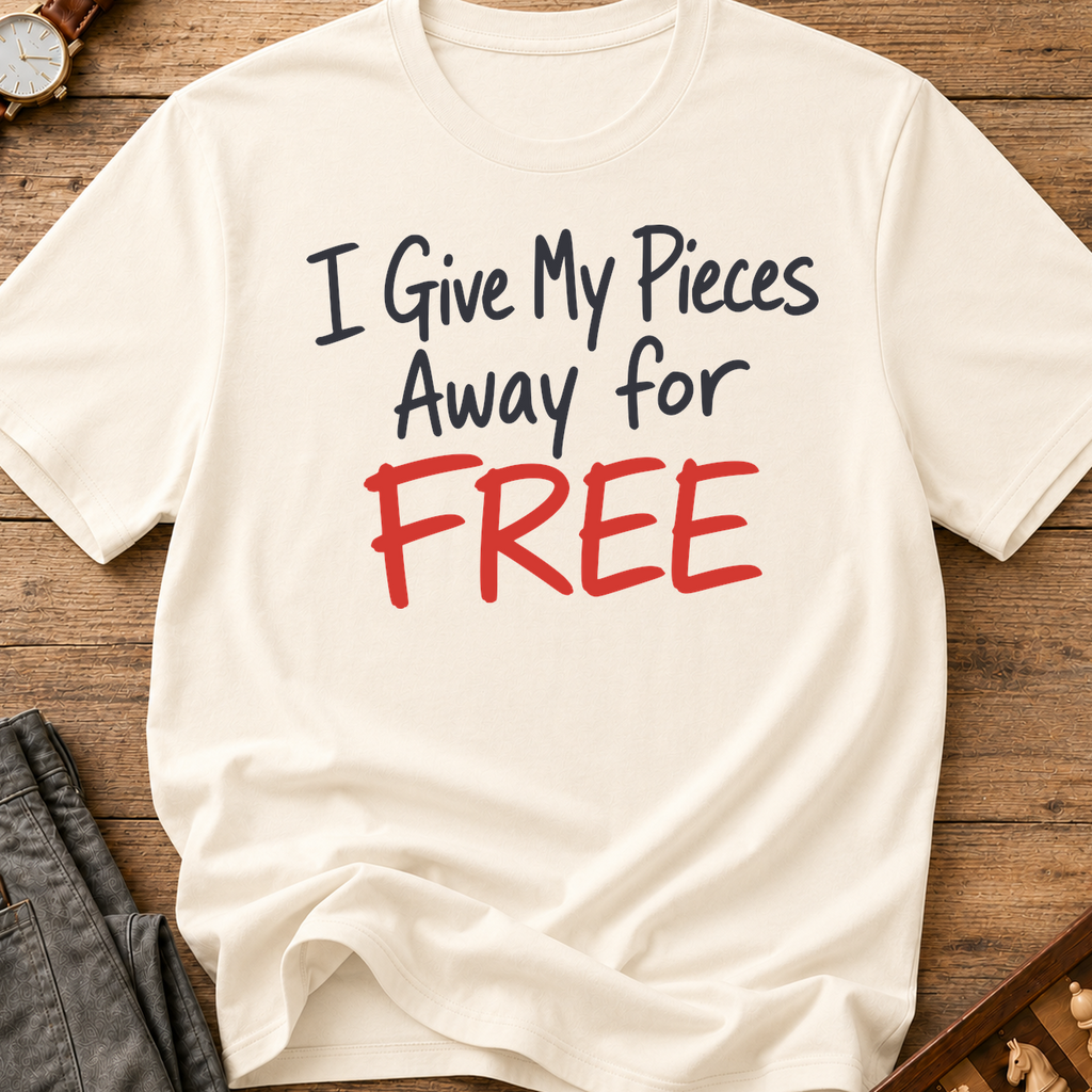 I Give My Pieces Away Free T-Shirt