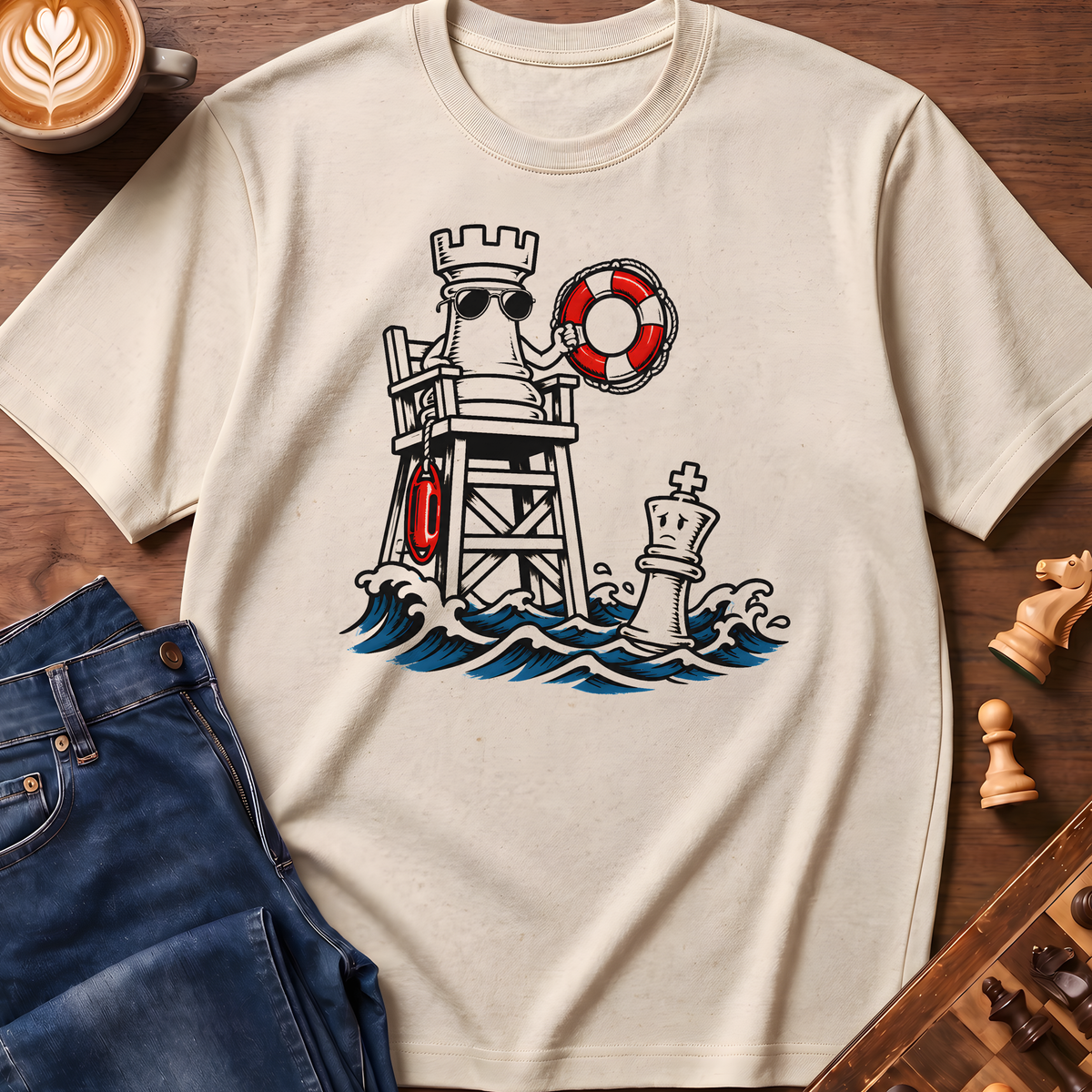Back Rank Lifeguard T-Shirt