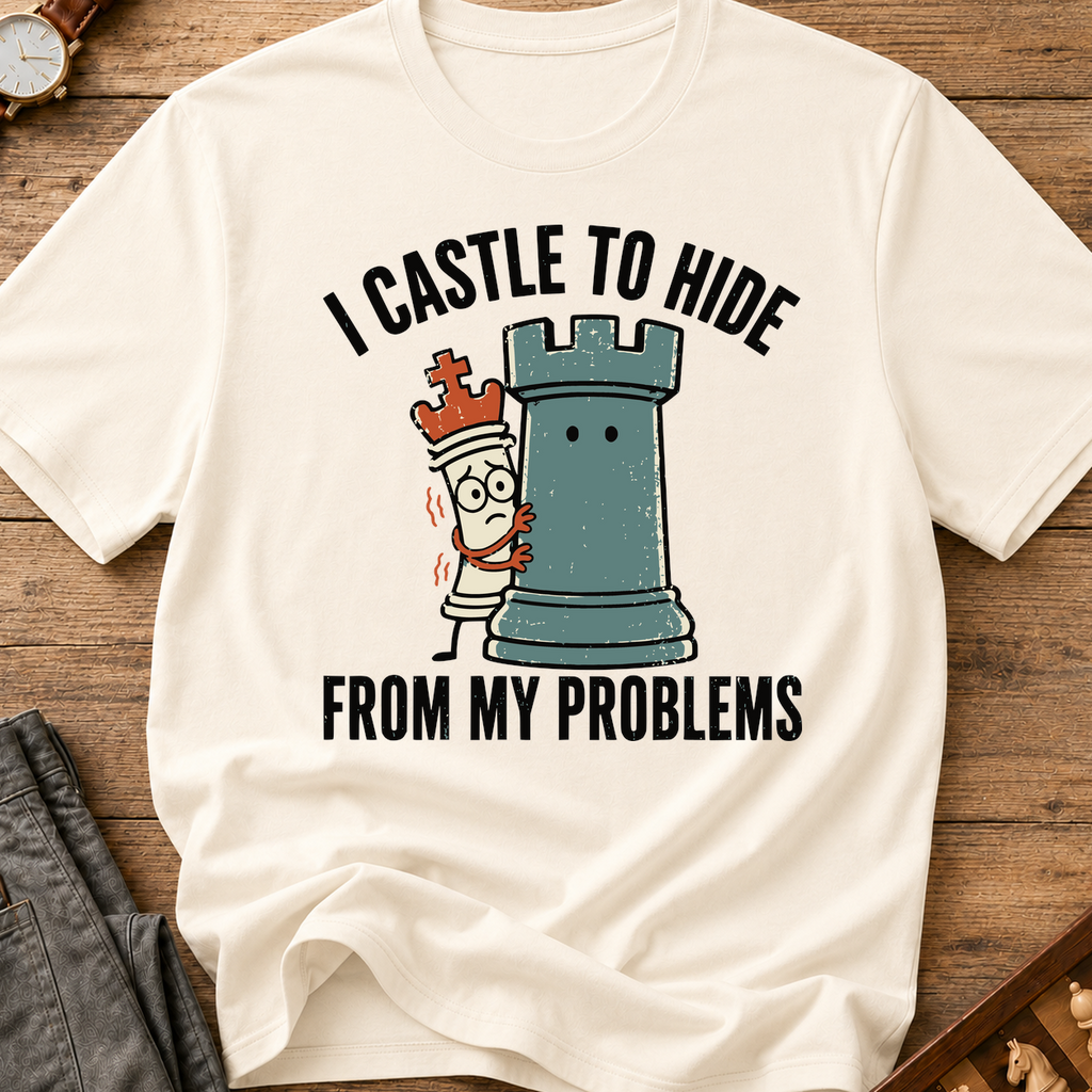 I Castle To Hide From Problems T-Shirt