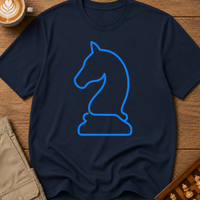 Knight Blue Outline T-Shirt