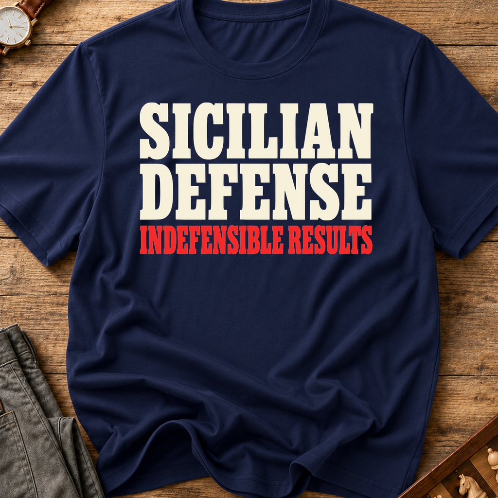 Sicilian Defense Indefensible Results T-Shirt