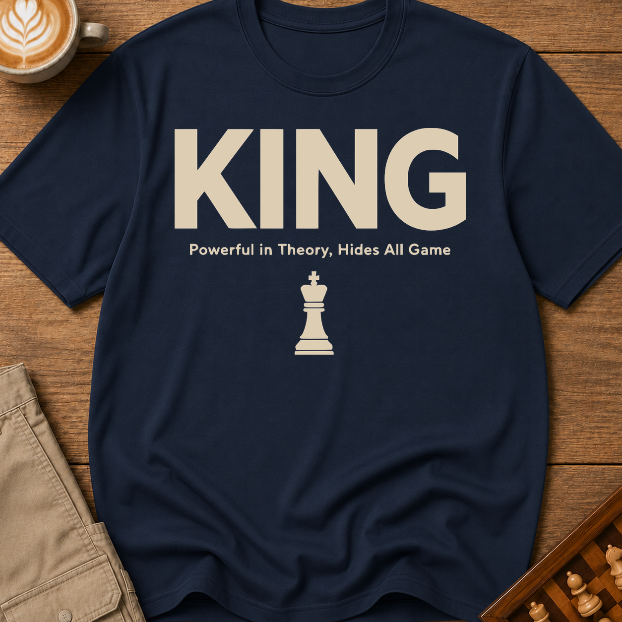 King Powerful in Theory T-Shirt