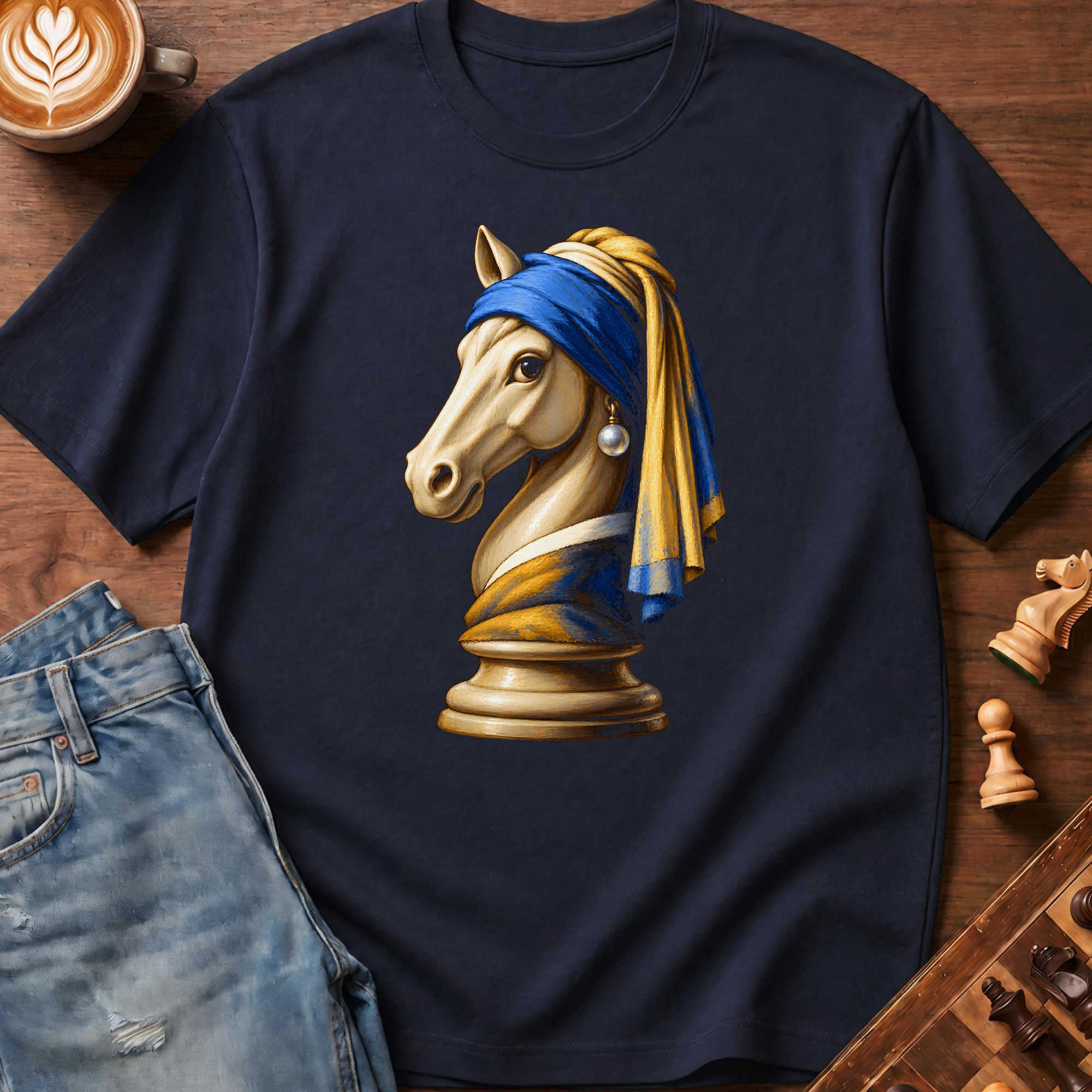 Pearl Knight Portrait T-Shirt