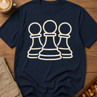 Pawn Trio Outline T-Shirt