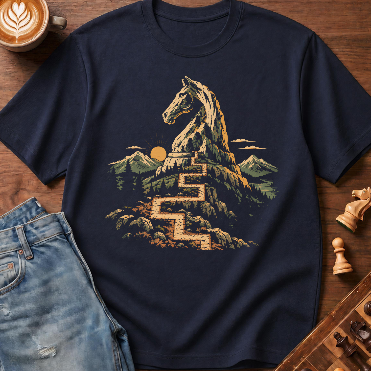 Mountain Knight Path T-Shirt
