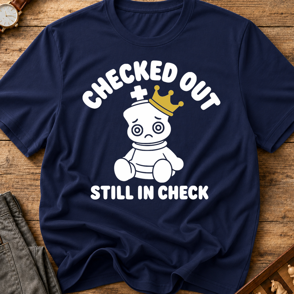 Checked Out Still In Check T-Shirt