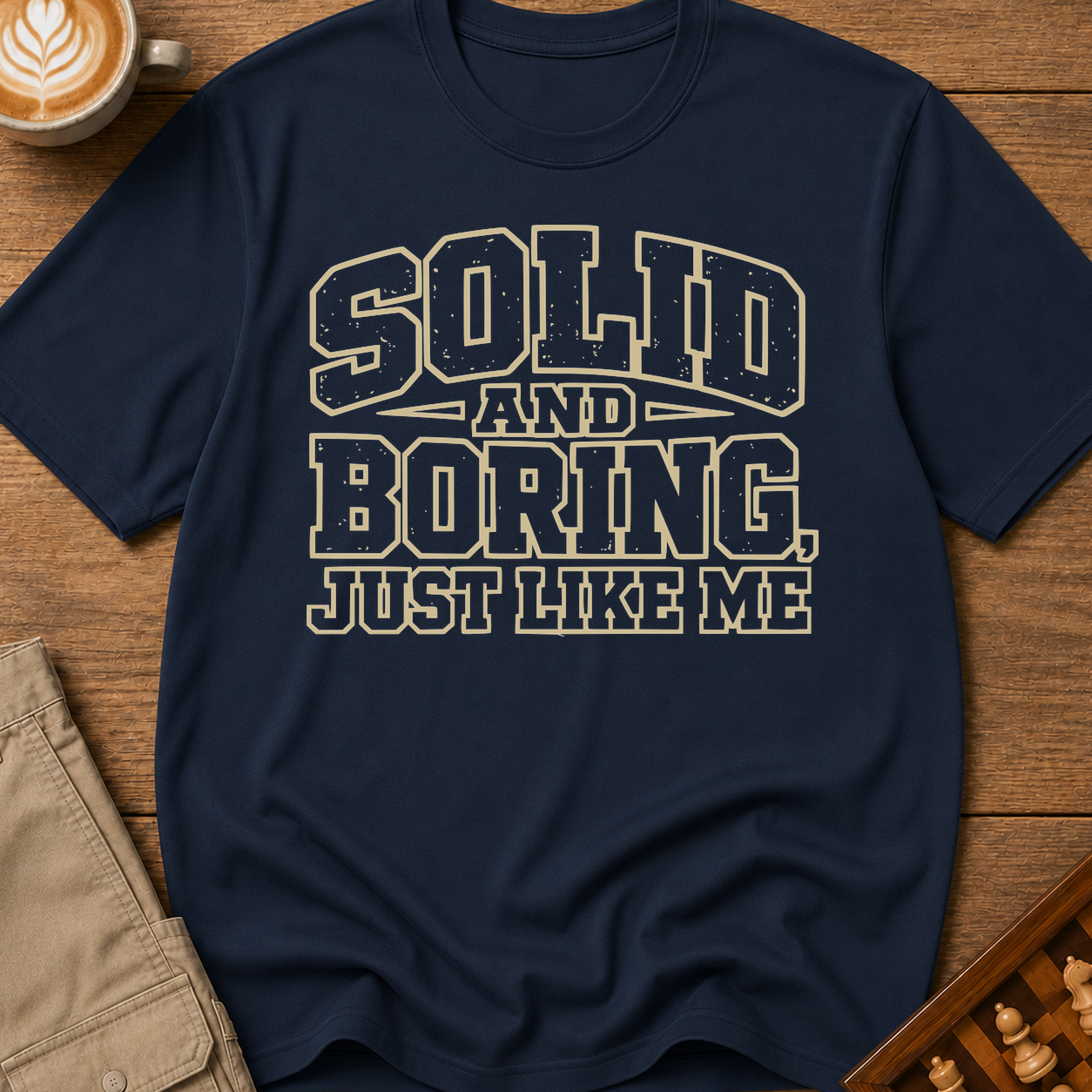 Solid and Boring T-Shirt