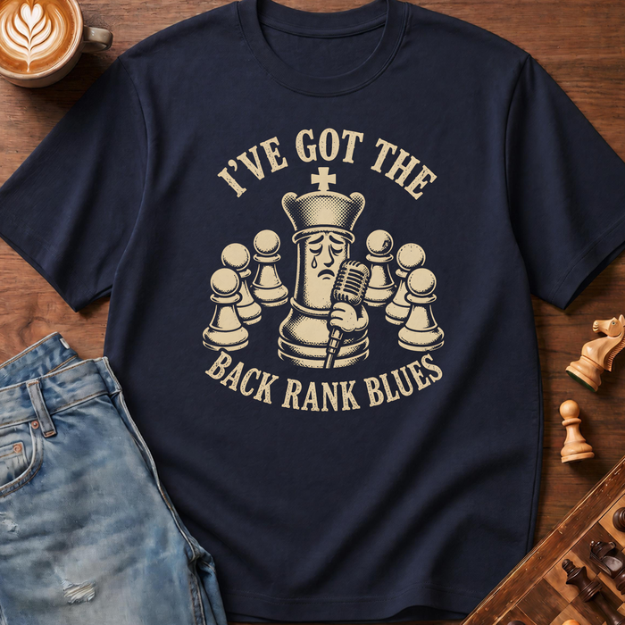 Back Rank Blues T-Shirt