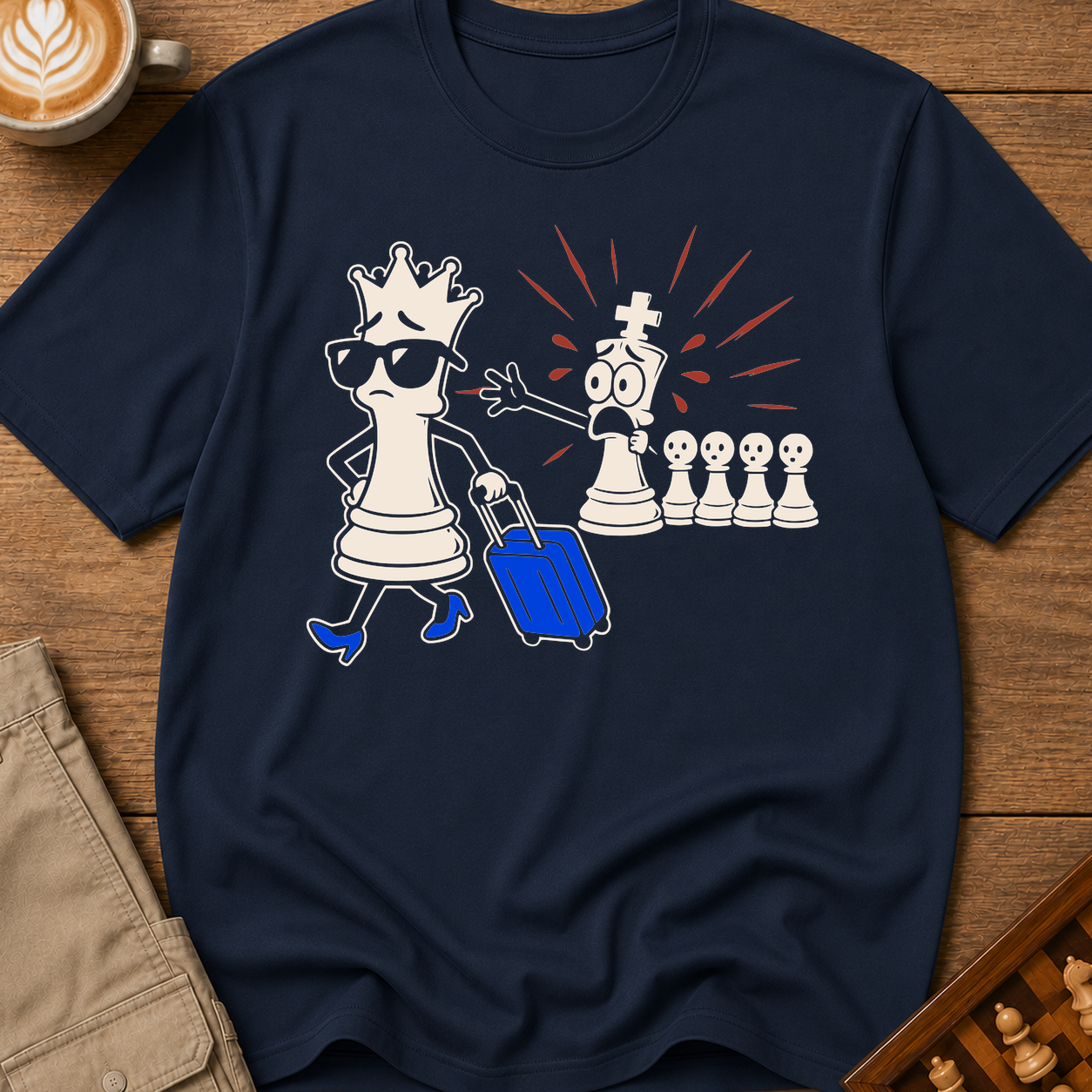 The King Walks Out T-Shirt