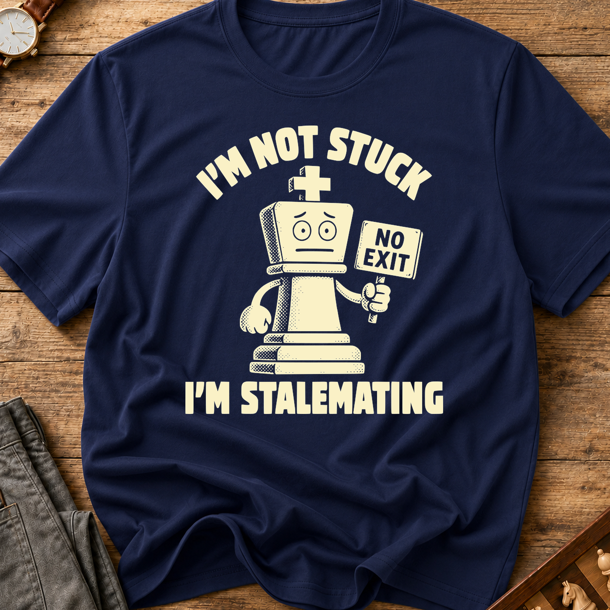 I'm Not Stuck I'm Stalemating T-Shirt