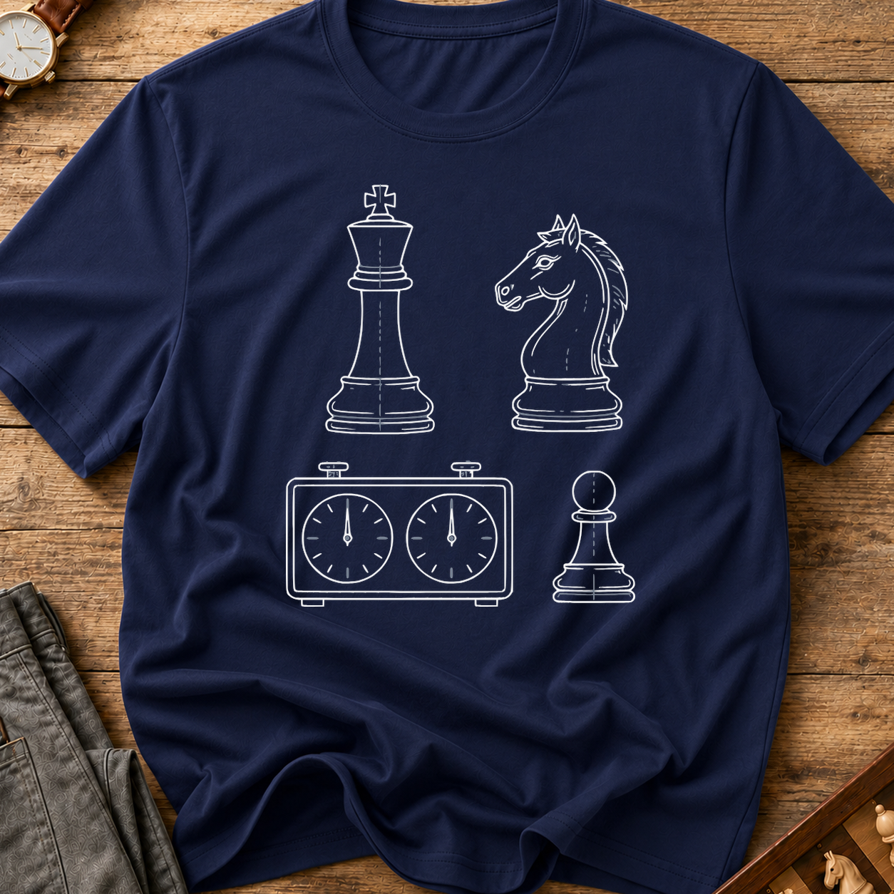 Bear At The Board T-Shirt